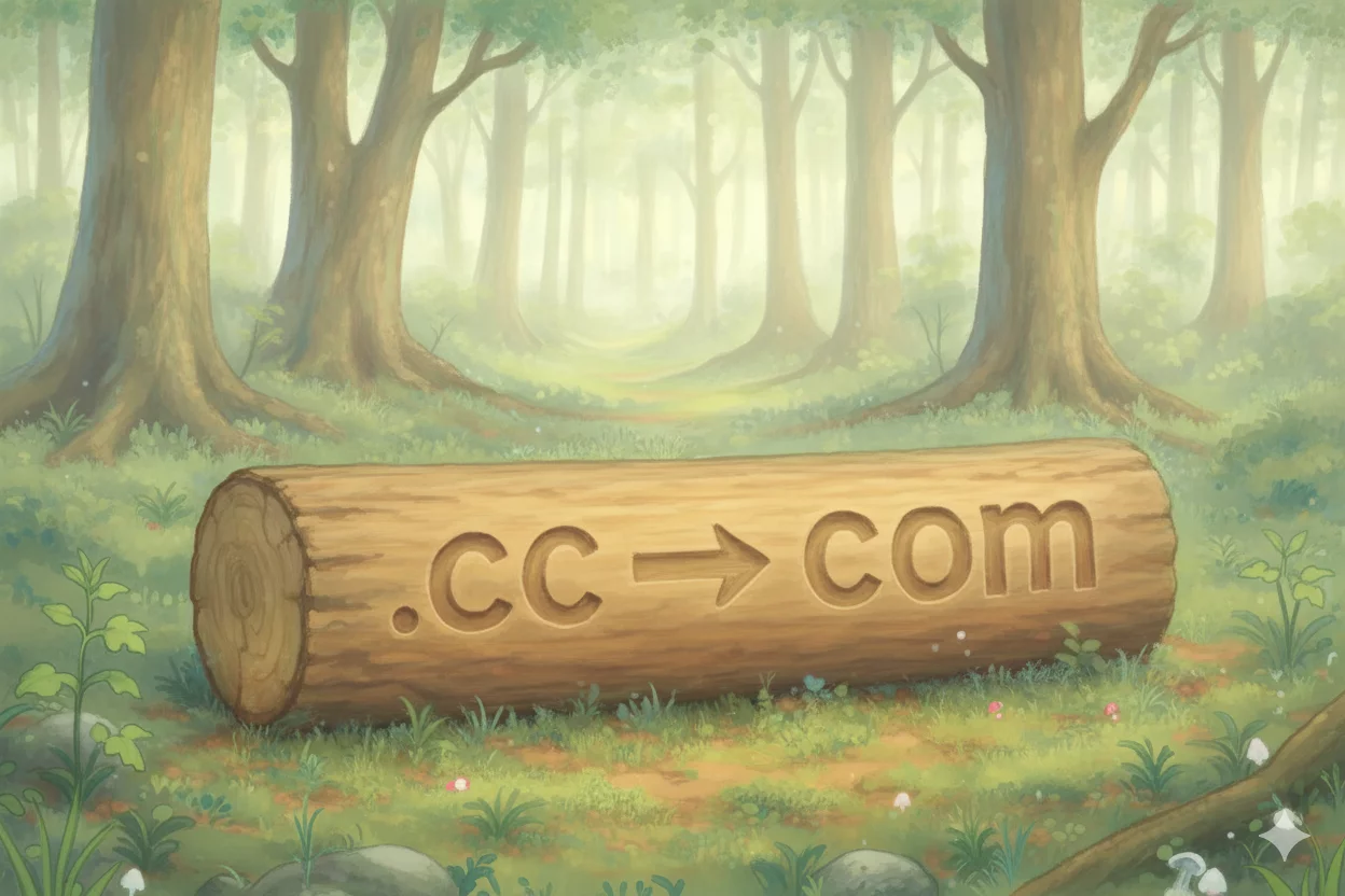 谢谢CC！域名变更告知