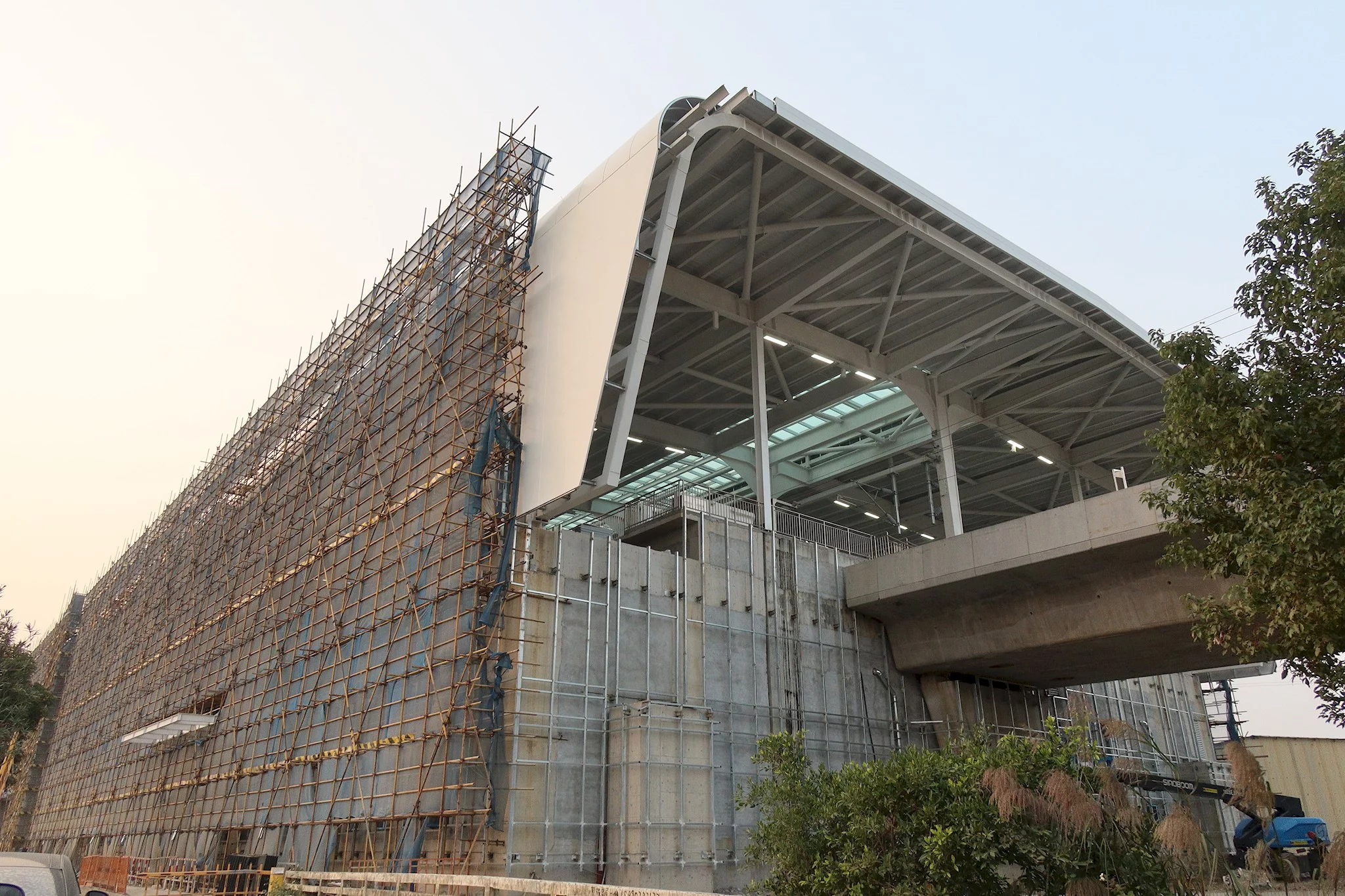 作为福州市郊第一站的祥谦站已预留好新市域线路的站台面和接轨条件